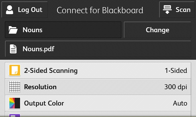 Connect for Blackboard screenshot
