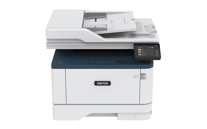 Xerox® B315 multifunction printer, front view