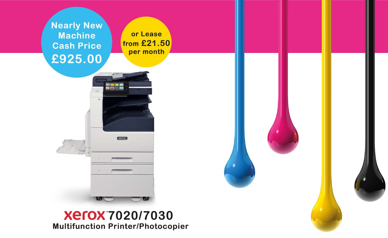 Nearly new Xerox office printers & copiers!